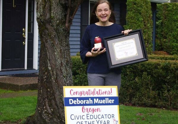 Deborah Mueller Awarded Educator of the Year for Classroom Law
