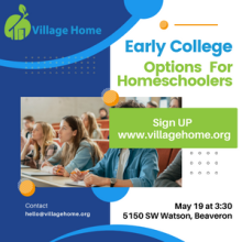 Early College Info Session for Homeschoolers