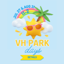 Summer Park Days 7/27 & 8/31
