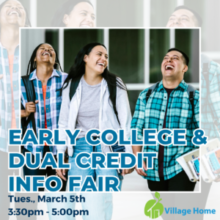 Early College & Dual Enrollment Info Fair